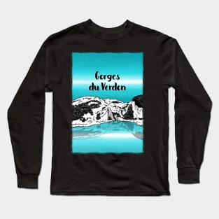 Verdon Gorge Long Sleeve T-Shirt